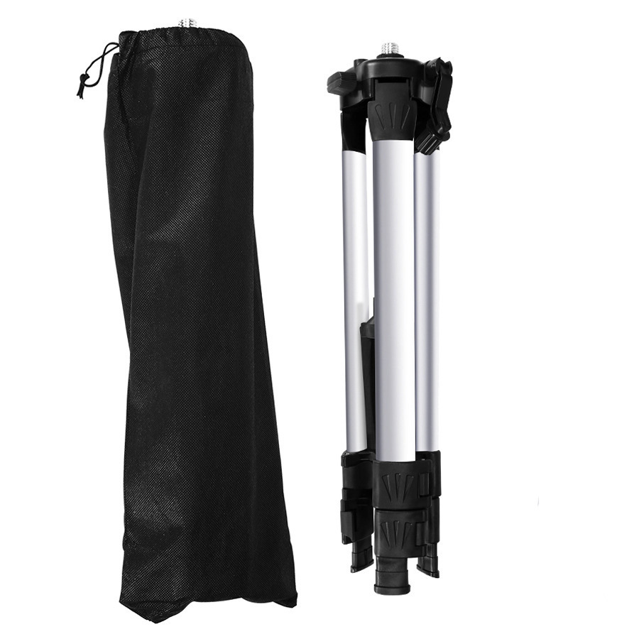 Calibrador de nivel soporte varilla aleación Aluminio techo infrarrojo elevación ajustable trípode 4 m varilla telescópica