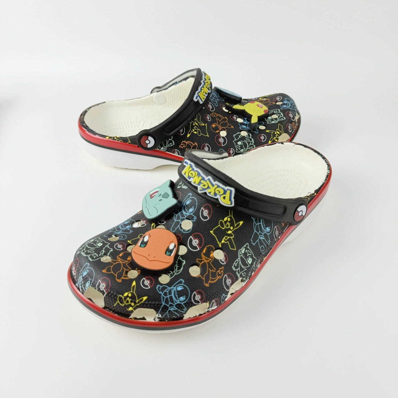 Ребёнок Croca Pokémon Ruby Melody Piggy Peppa Pig детские дождевые Crocs резиновые сапоги