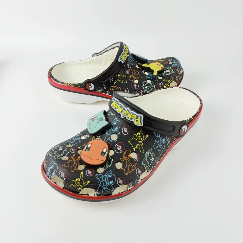 Ребёнок Croca Pokémon Ruby Melody Piggy Peppa Pig детские дождевые Crocs резиновые сапоги