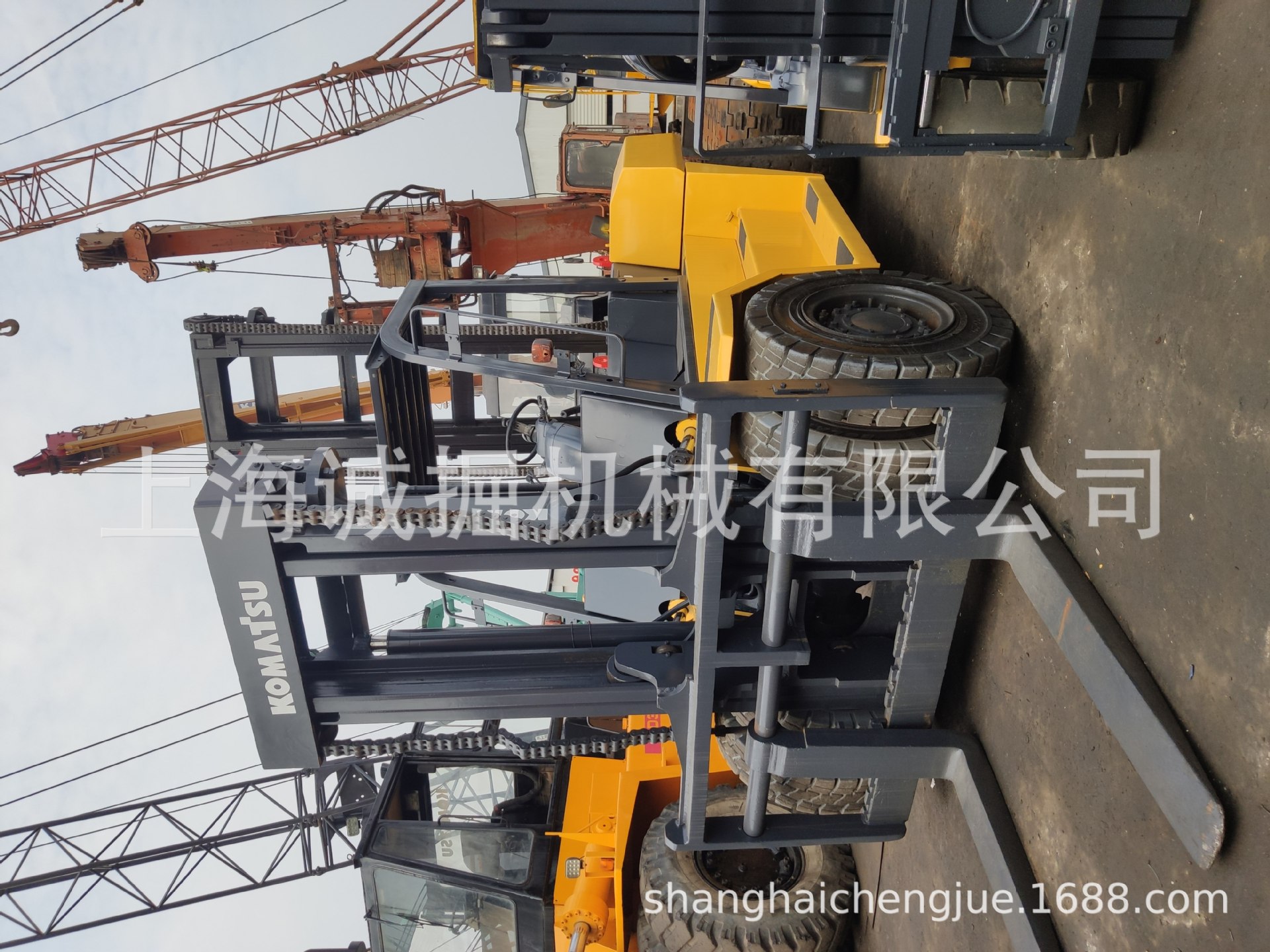 小松16吨叉车 升高3米 现货转让 Komatsu 16T叉车