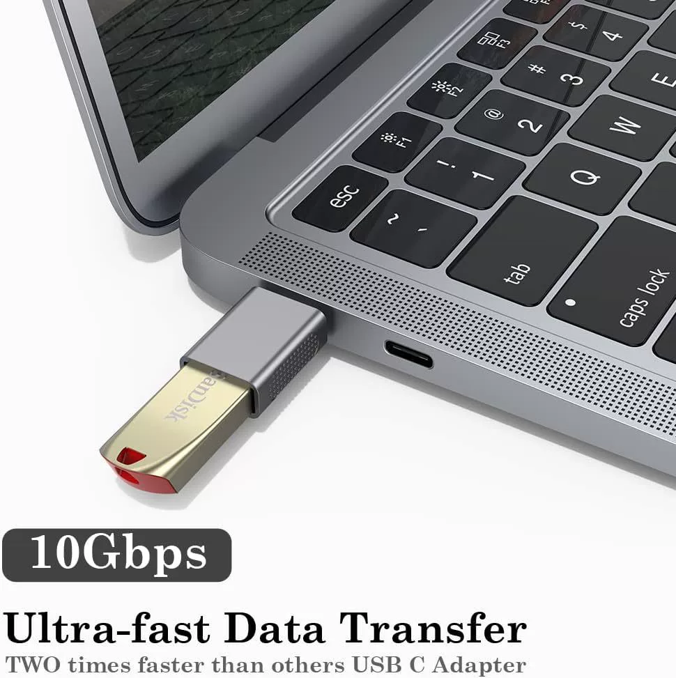 Адаптер USB-C на USB 10 Гбит/с (набор 3 шт.) USB-C (шт.) → USB-A