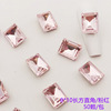 Rectangular glossy nail decoration for manicure, accessory, wholesale