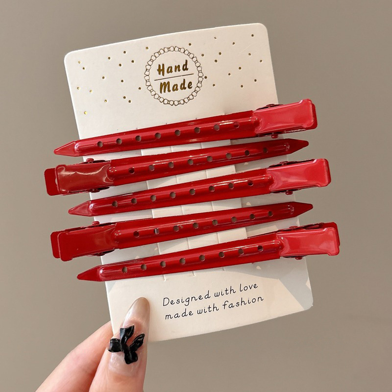 Horquilla de metal de alta calidad para otoño e invierno clip para flequillo en la frente femenina