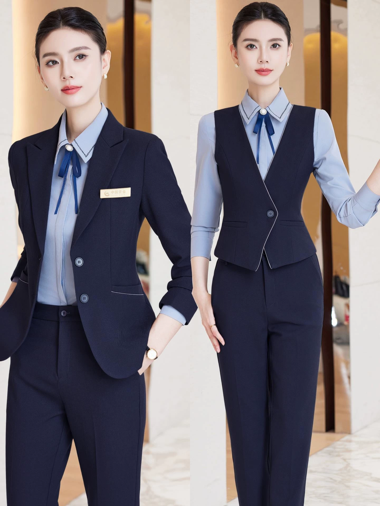 Vest, set for hotel, work jewelry, overall