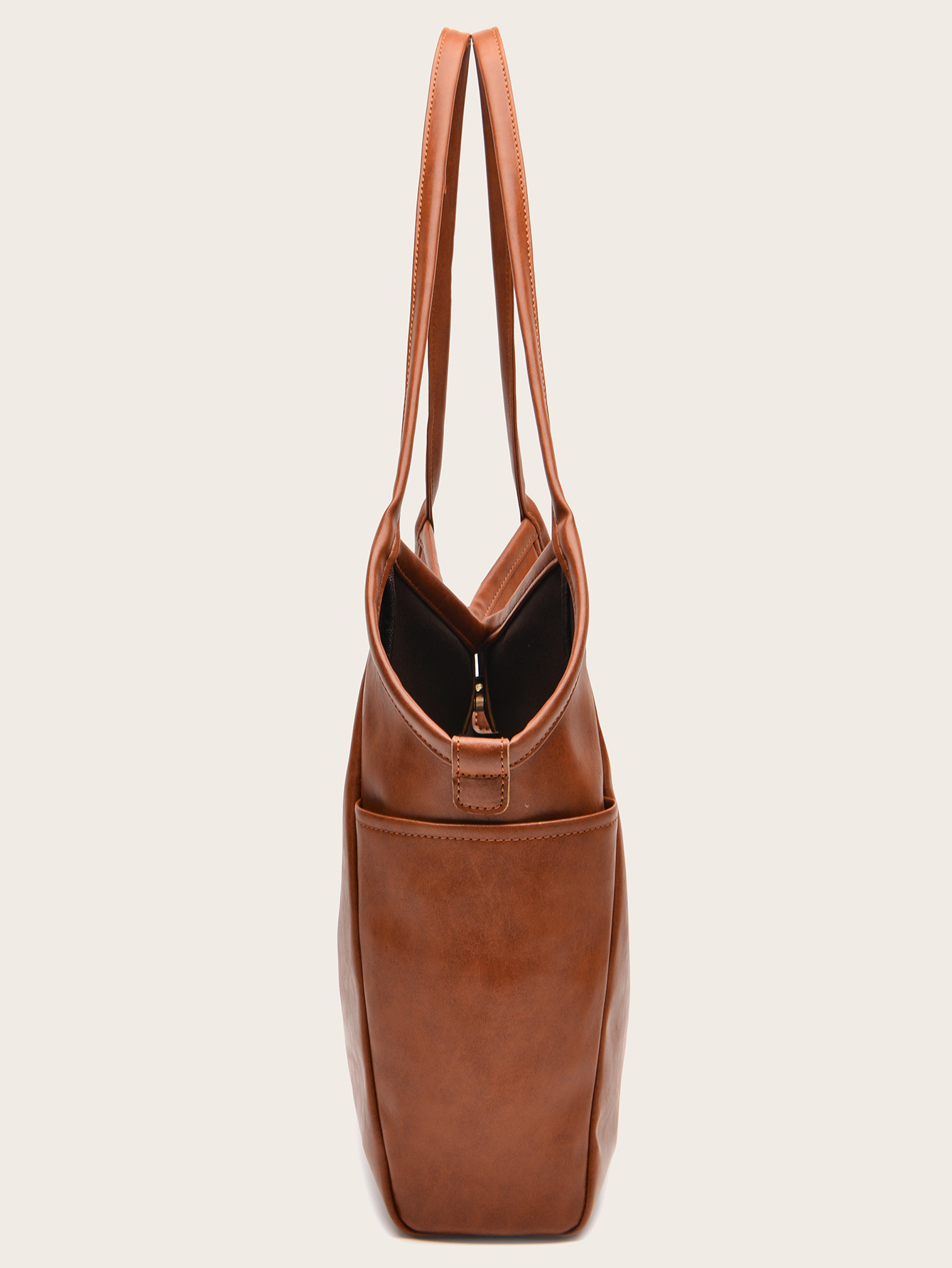 2023 Neue Ölwachspflanze Weiche Große Kapazität Eine Schulter Einfache Damentasche_voghion.com