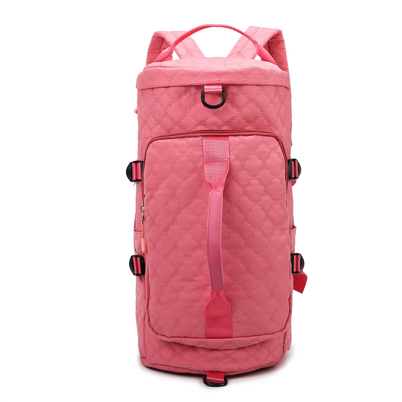 2024 nueva bolsa de viaje de separación seca y húmeda al aire libre de gran capacidad de moda, bolsa de yoga portátil multiusos para deportes y fitness