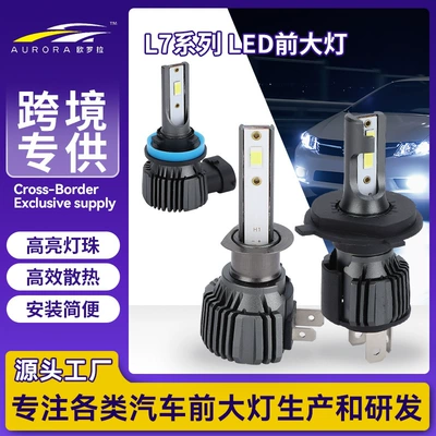 Wholesale car LED headlights 40W high-power H4 LED modified car headlights universal 12V bulbs for trucks (Ön faralar)