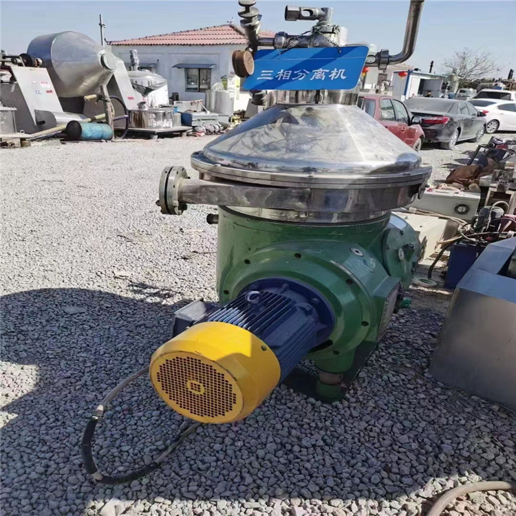 二手油脂三相碟式分离机 酵母菌 淀粉分离机 乳品牛奶净乳机