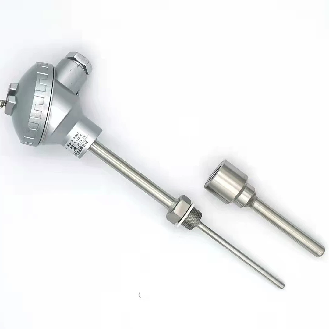 Бронированный датчик температуры, тепловой сопротивление, встроенный датчик температуры, выход 4–20 мА