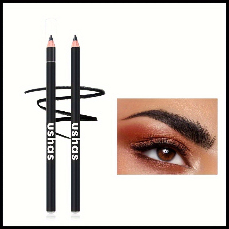 USHAS Europa y los Estados Unidos transfronterizos spot cejas lápiz impermeable no es fácil de descolorar cejas teñido cejas natural duradero 5104B negro