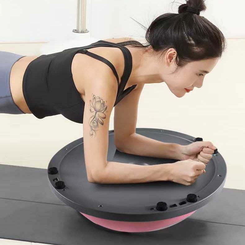 Mini Wave Speed Ball Yoga Ball Yoga Wheel Balance Ball Massage Ball Home Fitness Equipment Cross-Border Factory Stretching