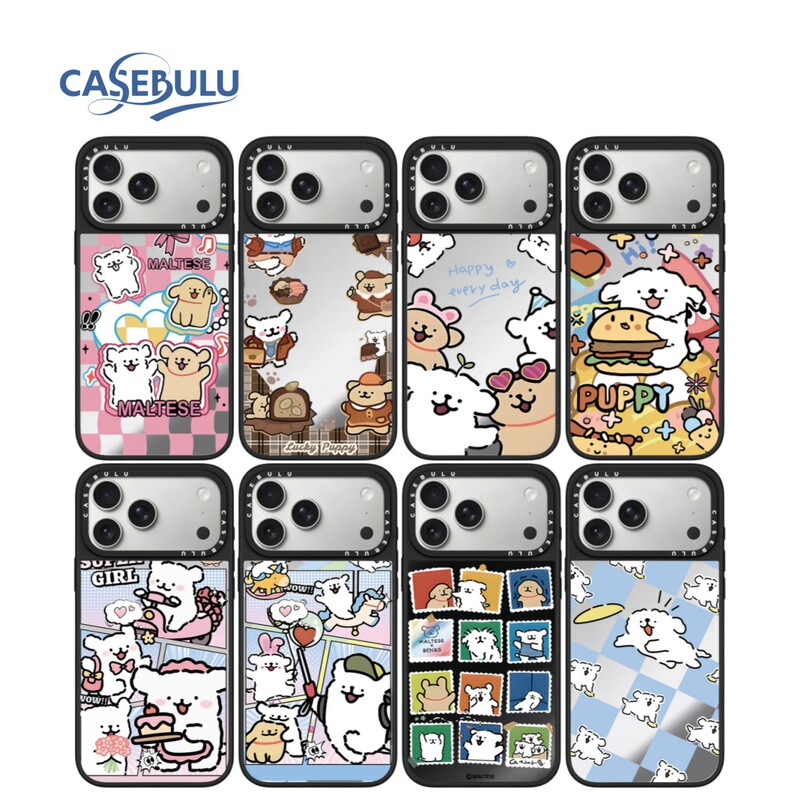 Line Art Puppy Suitable for Apple Phone Cases Iphone15/16/17Promax Internet Celebrity Trendy Brand Mirror Protective Cover Line Art Puppy Suitable for Apple Phone Cases Iphone15/16/17Promax Internet Celebrity Trendy Brand Mirror Protective Cover