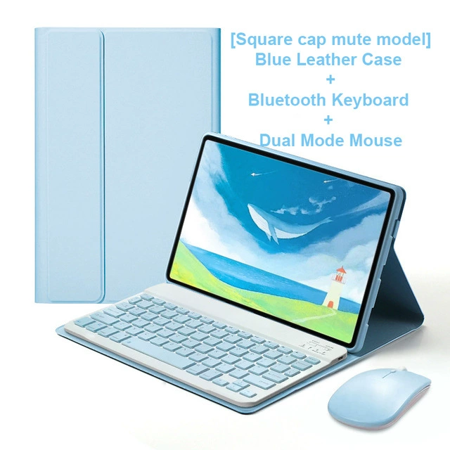 Клавиатурный чехол для планшета (Lenovo P11 / P11 Plus), Bluetooth, 11–11,5", с заряжающей мышью