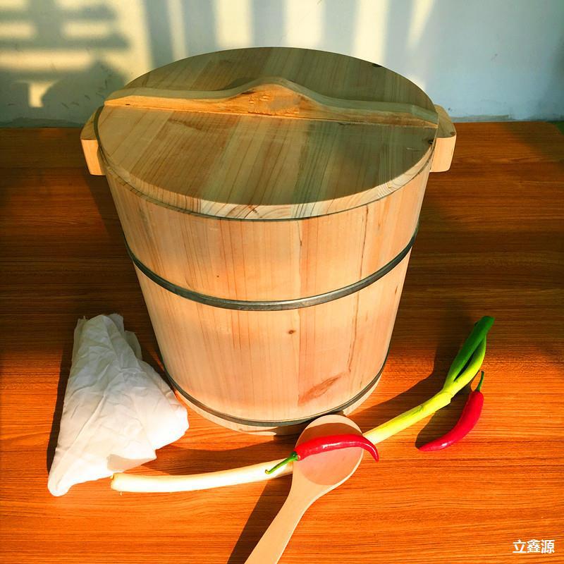 木蒸桶蒸饭煮饭神器商用大容量木桶甄子蒸米饭无漆蒸桶老式蒸饭桶