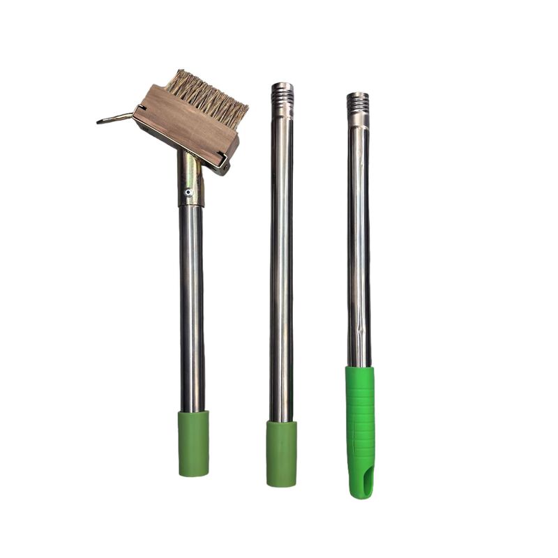 Factory Direct Sales Cross-Border Garden Steel Wire Weeding Brush Extra Hard Copper-Plated Wire Removable Weeding Brush Floor Seam Brush Deck Brush