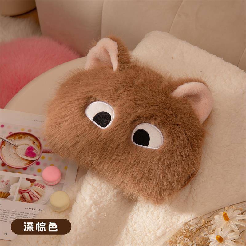 긴 머리 큰 눈 고양이 + 업그레이드된 국가 표준 라이너 + 다크 브라운