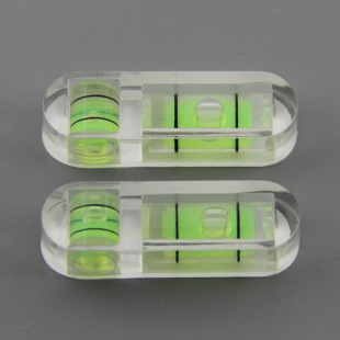 Square horizontal bubble T-type level Bubble Mini small level portable plastic level