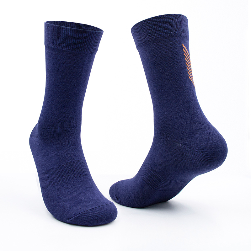 Medias Amazon de negocios casuales para hombres logotipo personalizado medias de algodón para hombres fabricantes personalizados
