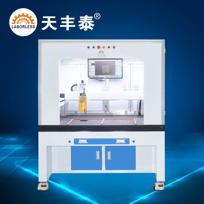 天丰泰8331A全自动高速全景CCD视觉点胶机 搭配精密压电阀点胶