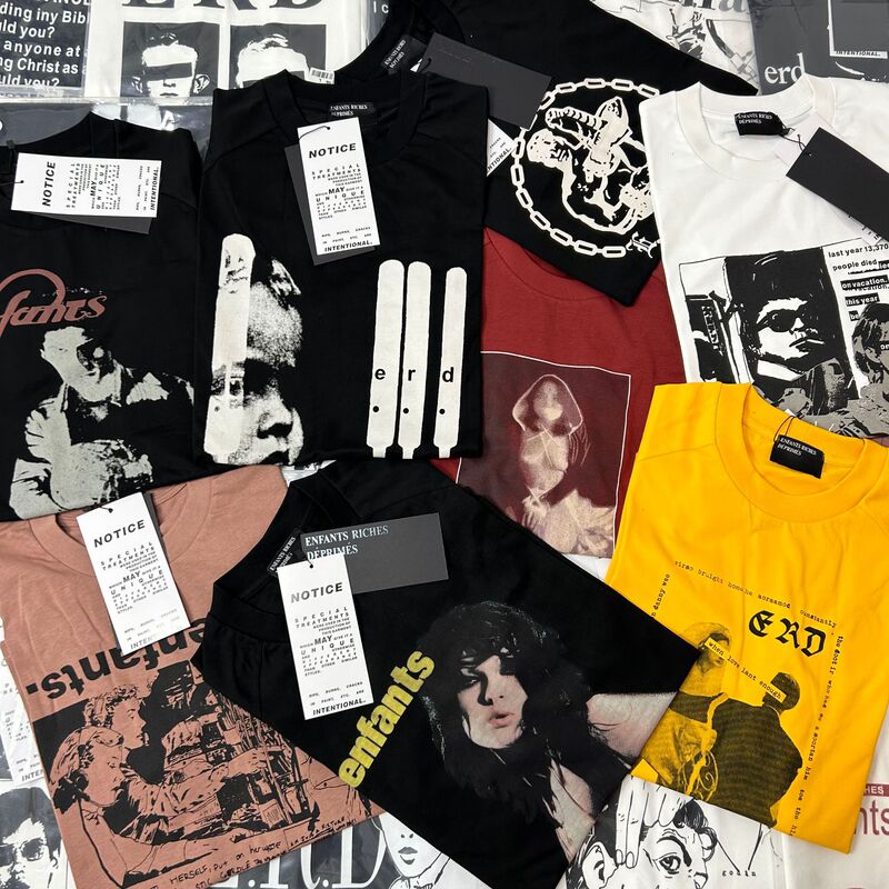 New ERD collection of summer short-sleeve loose t-shirts for the "melancholic wealthy young generation" - cross-border wholesale and dropshipping New ERD collection of summer short-sleeve loose t-shirts for the "melancholic wealthy young generation" - cross-border wholesale and dropshipping