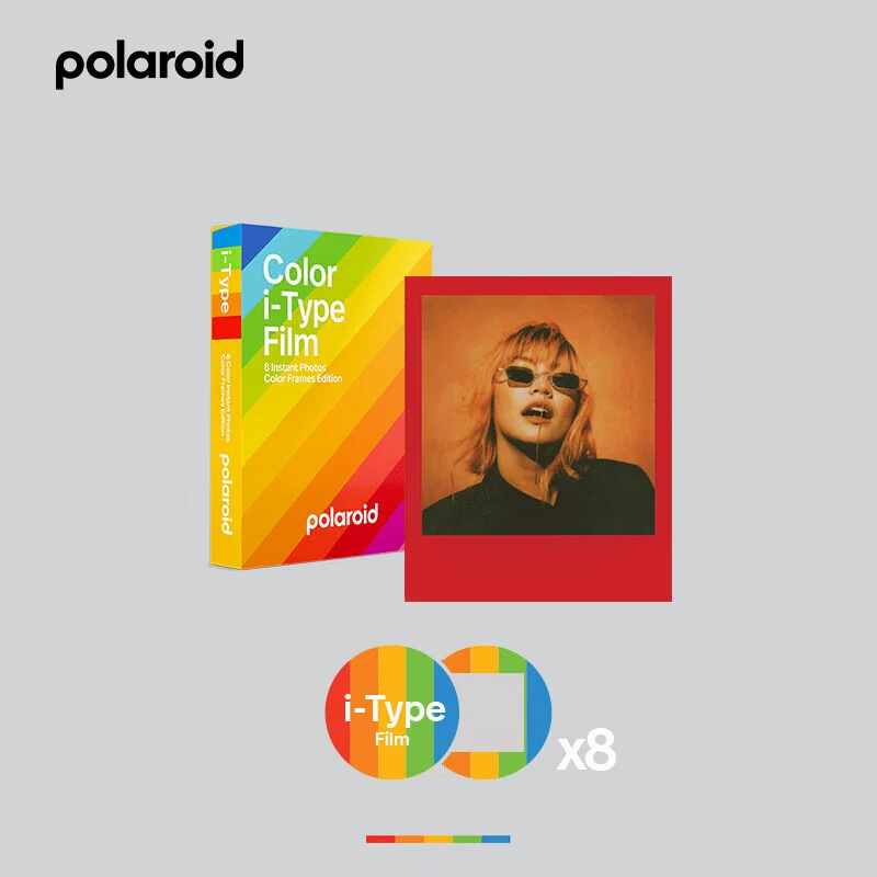 Polaroid Polaroid Photo Paper Series I-Type Color Edge Photo Paper Film Roll Now+ Camera Photo Paper Polaroid Polaroid Photo Paper Series I-Type Color Edge Photo Paper Film Roll Now+ Camera Photo Paper