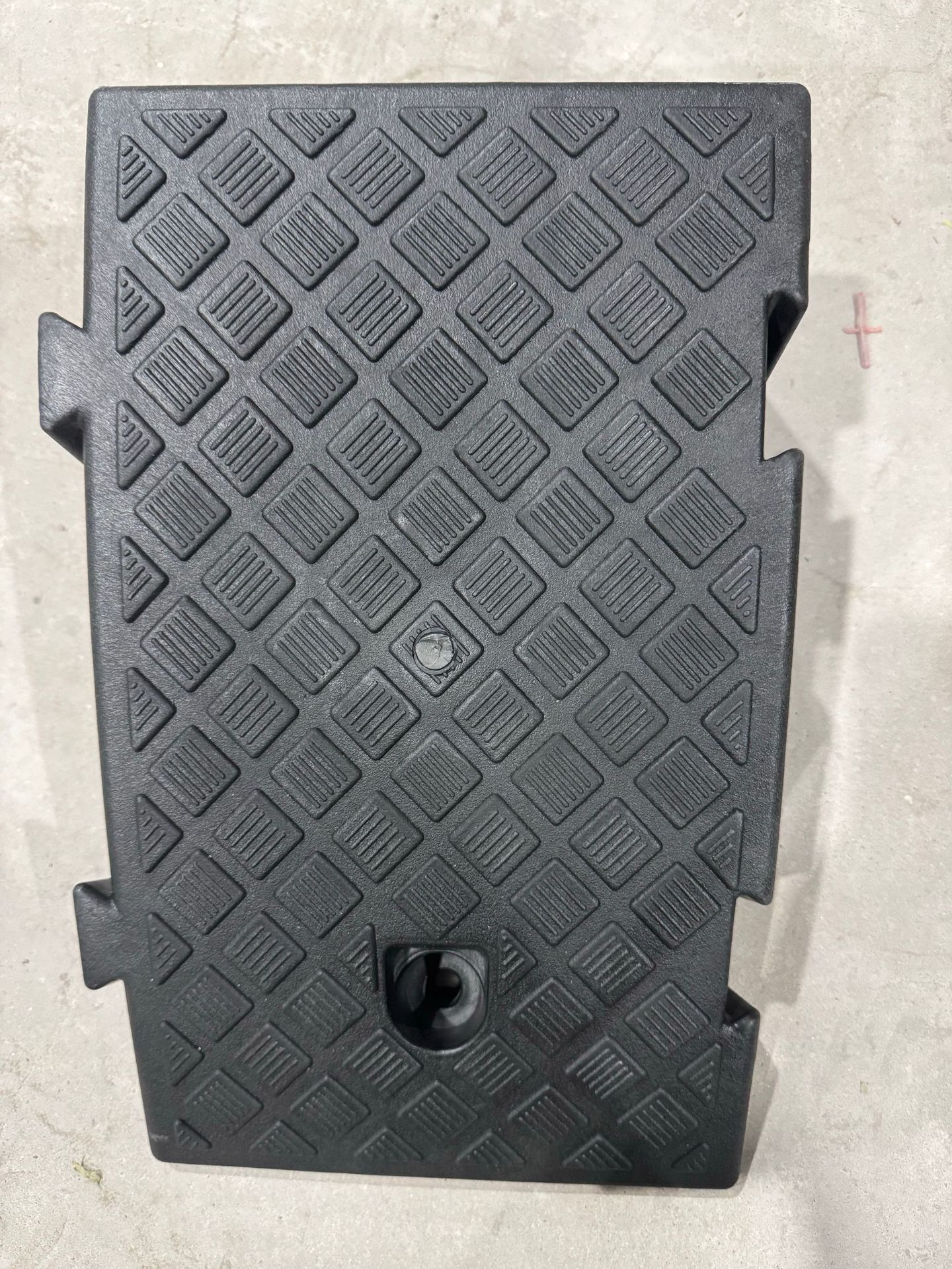 Rampa de Plástico para Vehículos Antideslizante para Escalones y Umbrales