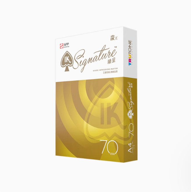 Papel de copia de caracol azul dorado 70G 80g papel de impresión A4 papel de oficina 80g papel de impresión de doble cara papel grueso sin envío