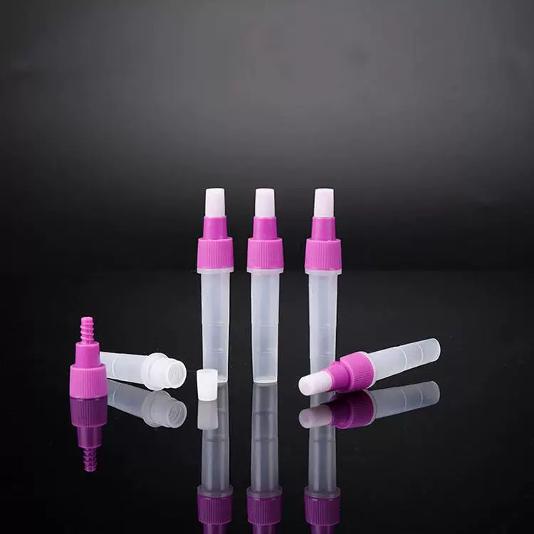 现货FOB采样管塑料提取3ml5ml核酸检测试剂瓶防疫瓶试饮料