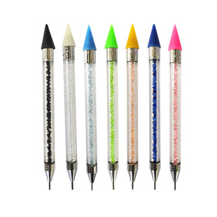 Manufacturer Wholesale Supply of Manicure Pen Set, Manicure Double-Line Pen with Self-Adhesive Carving Dot Pen, Dot Pen