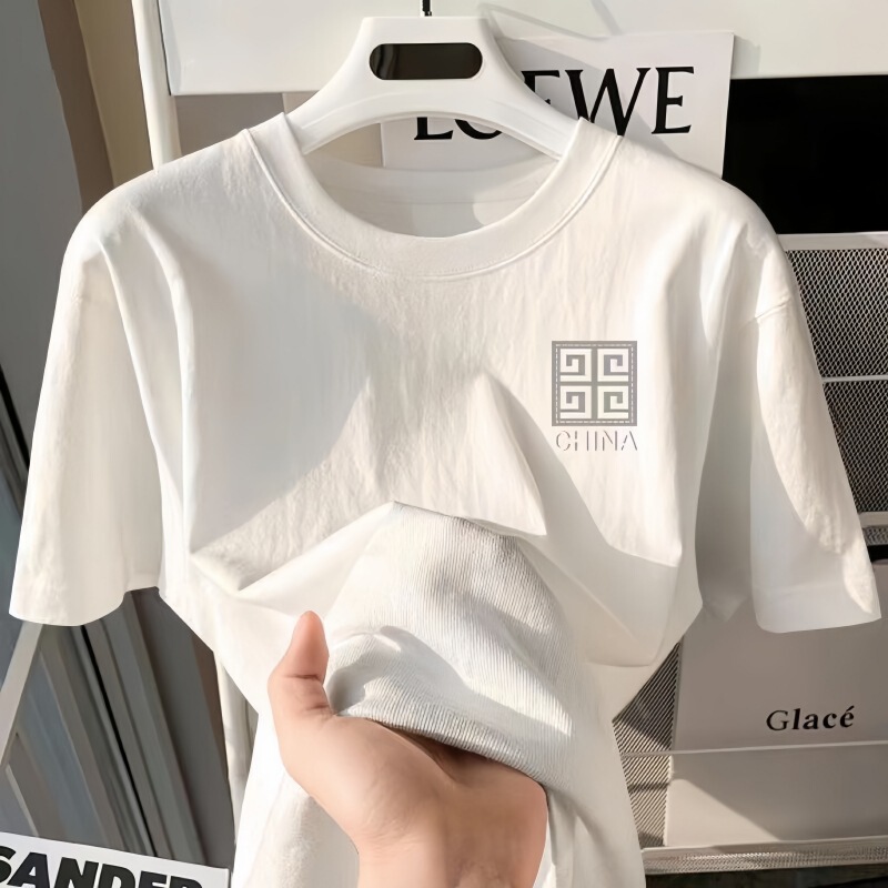100% cotton short-sleeve t-shirt for men, summer Korean style, loose, trendy, stylish, casual and versatile top for teenagers 100% cotton short-sleeve t-shirt for men, summer Korean style, loose, trendy, stylish, casual and versatile top for teenagers