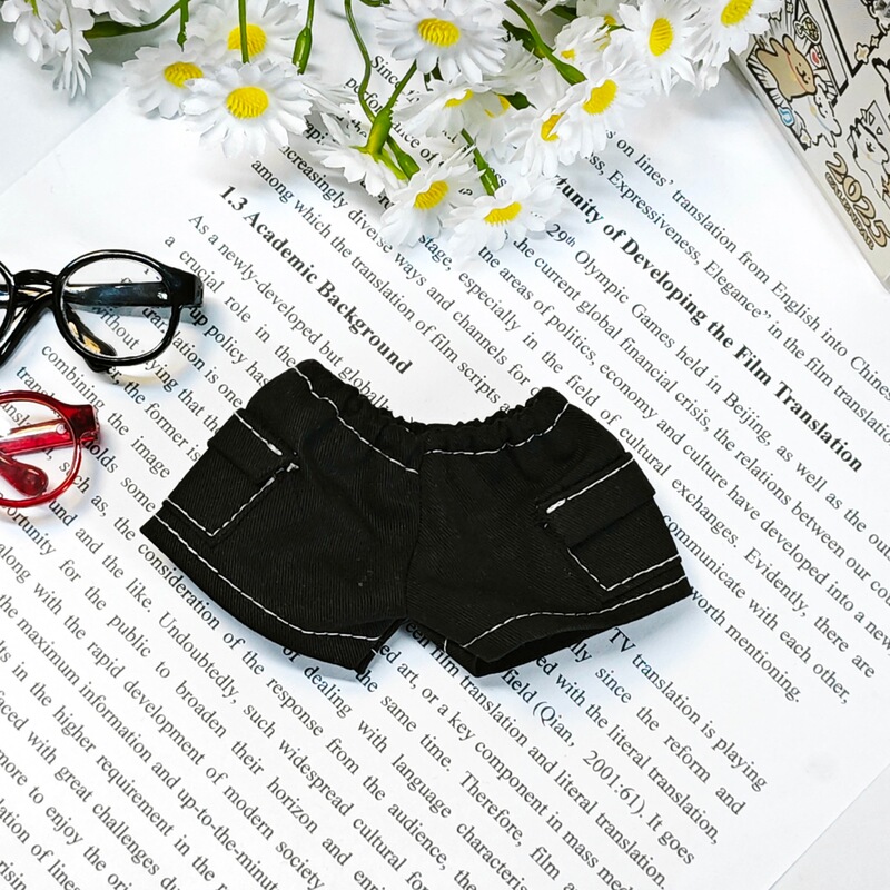 新款一代二代三代拉布布玩偶衣服工装马甲娃衣棉花娃公仔工装套装|undefined