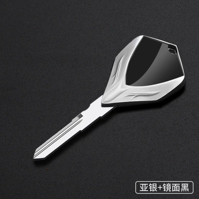 YS150/250 RX115, Motorcycle Key - silvermirror-black-ymh-26