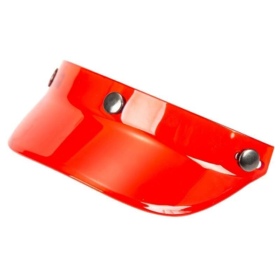 Universal Short Brim Sunshade — Dəbilqə (Kaska) aksesuarları - transparent-red
