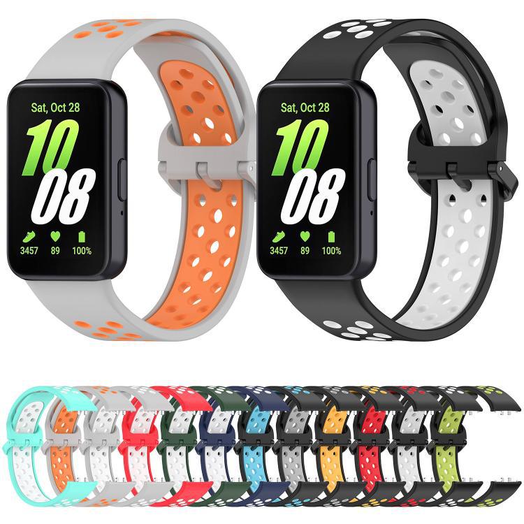 xDfind Bicolor Silicone Breathable Band para Samsung Galaxy Fit 3