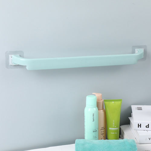 Bathroom towel bar without punching, bathroom extension, punch-free wall-mounted towel rack, toilet slipper rack
