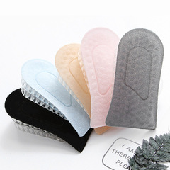 Women's Invisible Athletic Heel Lift Pads for Men, Transparent Silicone Shock-Absorbing Heel Lift Pads for Students