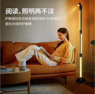Светодиодный умный напольный светильник, атмосферная светодиодная лента для спальни для гостиной для ограждения