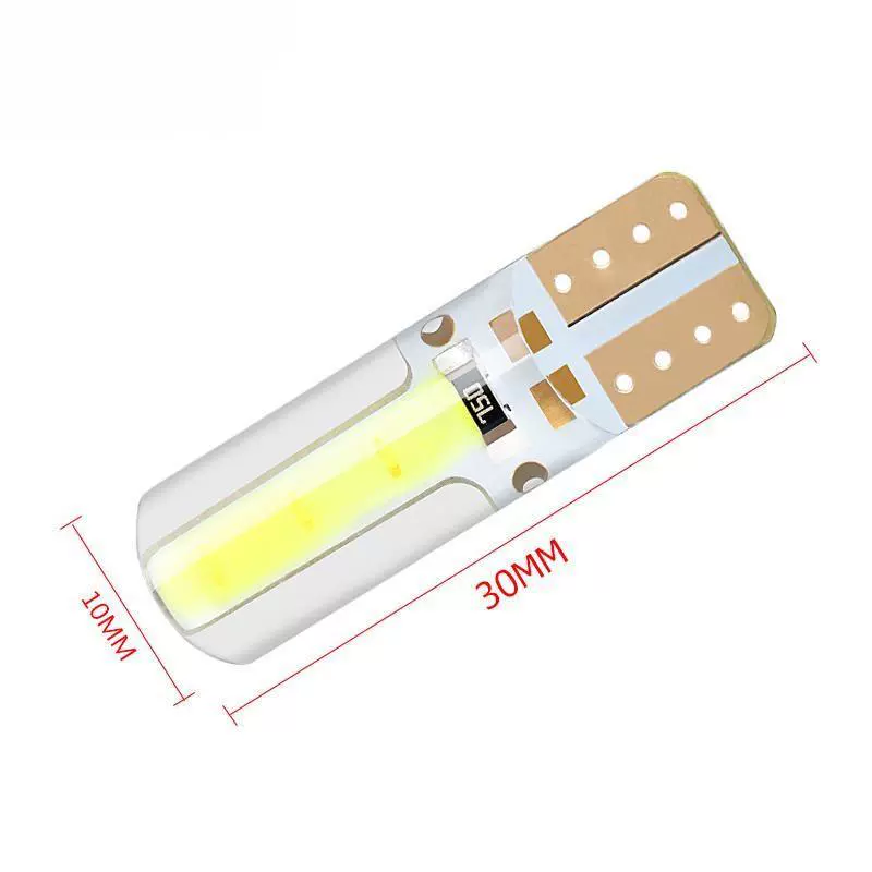 EBay Expressway Внешняя торговля T10 6LED широкие светильники, лампы, силиконовый клей 3W W5W маленький кристаллический свет