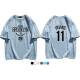 Owen 11 Short-sleeved Brooklyn T-shirt Summer New Men's American Basketball Sports Training Suit 12