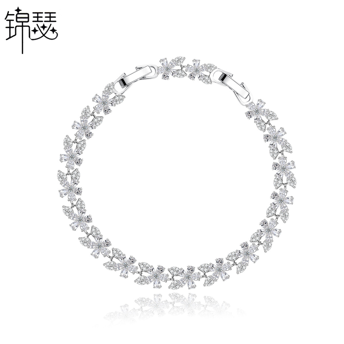 bracelet with zircon