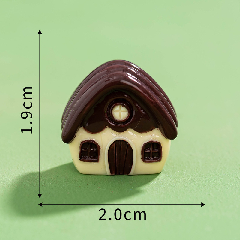 微景观巧克力小房子糖果小屋树脂工艺品diy装饰品配件桌面小摆件|undefined