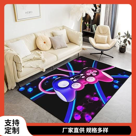 ♔ Ковер для игровой комнаты с 3D-рисунком Amazon, красочный, для киберспорта, оптовая продажа