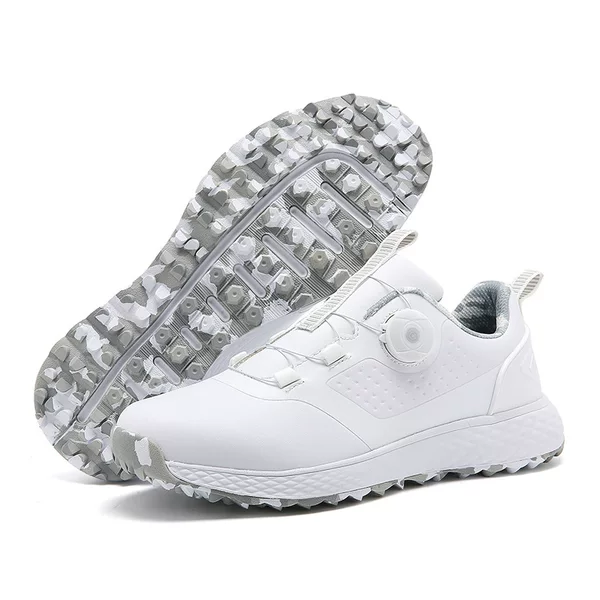 Cross-border Foreign Trade Golf Shoes Men and Women Waterproof Swivel Button Couple Golf Shoes Casual sneaker