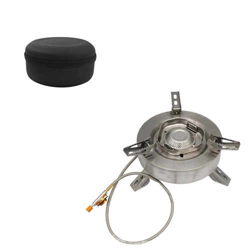 Aerogel Stove with Powerful Burner, Portable Gas Stove for Camping and Hiking, Outdoor Equipment
