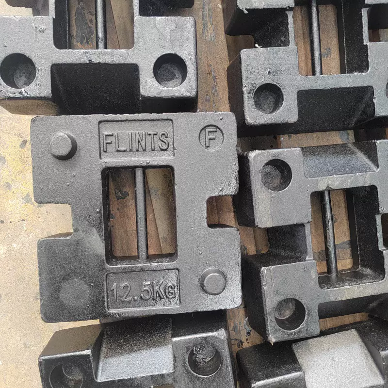 定制配重块厂家 铸铁砝码电梯配重加重铁块压载铁异形配重铁块