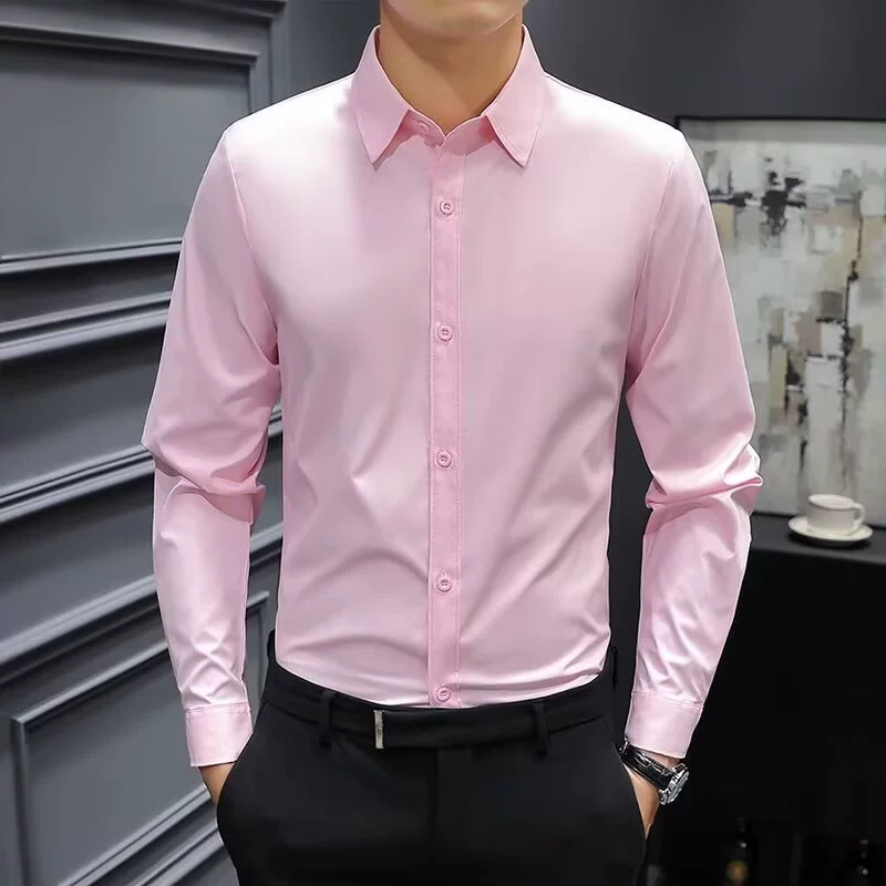 П Demi-season shirt for leisure, slim fit, with short sleeve