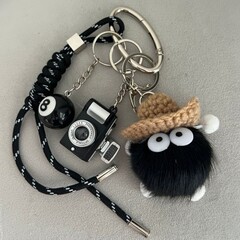 韓国シシミウ高価値バッグ DIY ペンダントオリジナルカラー編組ロープニッチ装飾キーホルダー