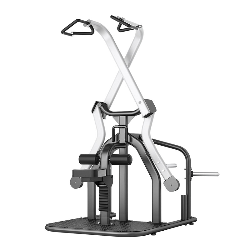 gimnasio dispositivo comercial tijeras entrenador de tracción de espalda alto tipo de transferencia de doble carril cruzado entrenador de espalda de doble brazo