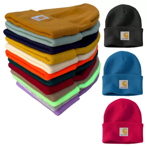 Trendy Brand Personalized Simple high quality Solid Color Knitted Hat European and American Tooling Style Men's and Women's Flanging Wool Hat Cold Hat