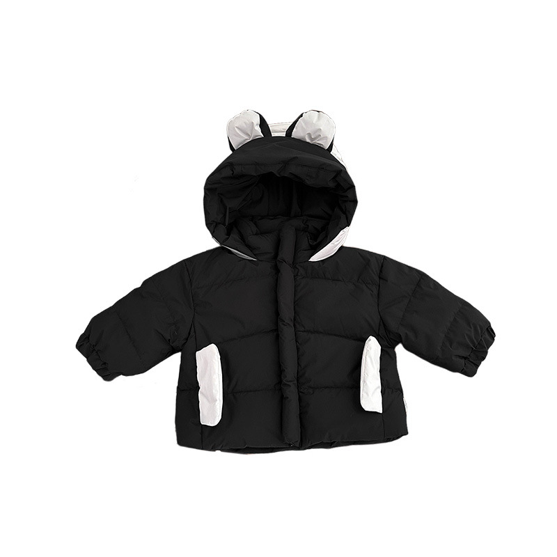 Invierno para niños, nueva ropa coreana para bebés, lindos bebés encapuchados, chaqueta de invierno, chaqueta cálida de invierno.